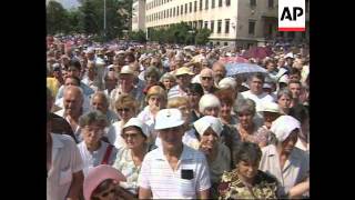 Bulgaria  Funeral of Todor Zhivkov [upl. by Pavel]