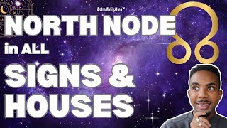 North Node Rahu in ALL SIGNS amp HOUSES Discover Your Destiny within Your Birth Chart🔮 astrology [upl. by Phillie]