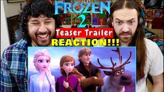 FROZEN 2  Official Teaser TRAILER  REACTION [upl. by Anerec]