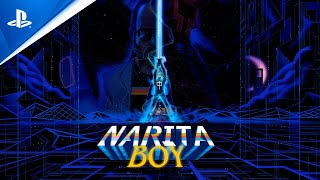 Narita Boy  Launch Trailer  PS4 [upl. by Honna870]