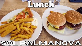 MALLORCA Lunch at SOL PALMANOVA Hotel Palma Nova MAJORCA [upl. by Ahsoet]