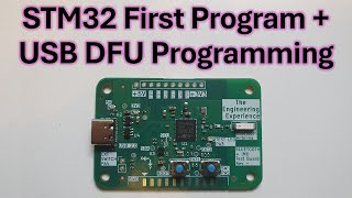 STM32 First Program and Programming via USB Guide [upl. by Aikaz110]