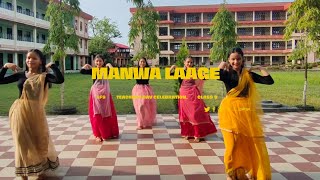 Manwa LaageLfs Teachers Day Group Dance of Class 9 [upl. by Mauer430]