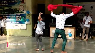 Gajban  Great desi couple dance at college IECinnovision2k20 echosmart [upl. by Oza]