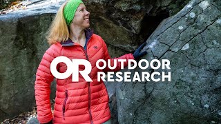 Outdoor Research Transcendent Down Collection Embrace The Chill [upl. by Sorrows623]