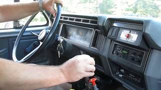 Driving 1992 F700 Dump Truck [upl. by Ynaffital]