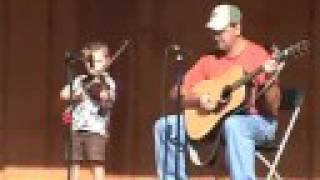 4 year old Fiddlin Carson Peters at Galax 2008 [upl. by Scharff]