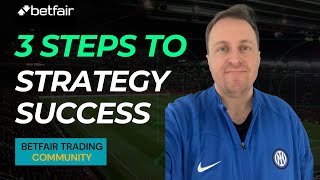 3 Steps To Perfect Your Betfair Trading Strategy  Betfair Lay Strategy [upl. by Adnarom]