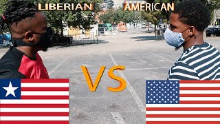 Liberia VS America English  Cultural Difference Liberian colloquia VS American English  NyonkourTV [upl. by Nylsirhc860]