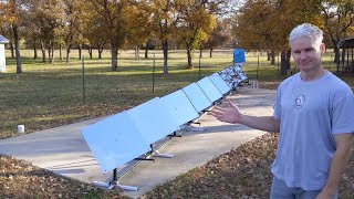 Novel Heliostat for Concentrated Solar Power [upl. by Elrem]