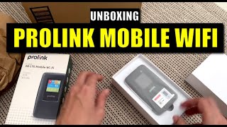 Unboxing Prolink DL 7203E Mobile Wifi [upl. by Alice884]