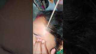 forehead threading ✨️🦋likeforlike viralvideo shortvideosubscribetomychannel share like [upl. by Ogir53]