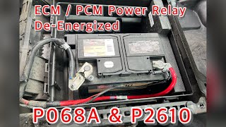 Ford Transit Battery Code P068A amp P2610  Simple Fix [upl. by Evadne459]