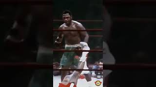 Muhammad Ali Vs Joe Frazier Knockdown Slow Motion shorts [upl. by Atteuqal672]