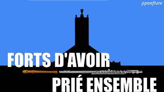 FORTS DAVOIR PRIÉ ENSEMBLE Free CATHOLIC SHEET MUSIC LYRICS amp GUITAR CHORDS FluteRecorder [upl. by Senoj]