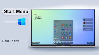 Windows Start Menu Redesign V2 [upl. by Ambros]