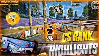 Cs ranked highlights 2024 youtube shocking newtrend csrnkd ffindia ff [upl. by Rehptosirhc]