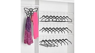 Huggable Hangers 25pc Set with Butterfly Chrome [upl. by Eeliah]