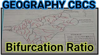 How to calculate bifurcation ratio [upl. by Tewfik]