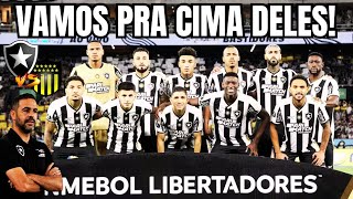 BOTAFOGO VS PEÑAROL  VAMOS PRA CIMA DELES É NOITE DE LIBERTA NO NILTON SANTOS LOTADO ⚽🔥 [upl. by Alra]