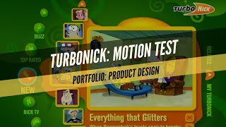 TurboNick on Windows Vista Media Center  Motion Graphics Test [upl. by Hgielanna391]