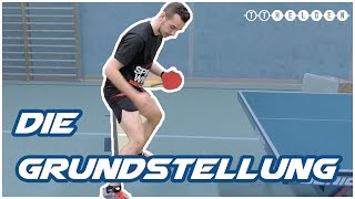 Die Grundstellung im Tischtennis  TTHeldende [upl. by Ahsimal]