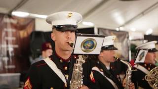 Marine Corps and Navy Bands honor military at Houston Rodeos Appreciation Day [upl. by Margaret]