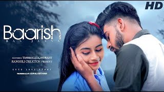 baarish  Love story Video  ft  Sourav amp Barsha  New Hindi Song  SK Creation Crew [upl. by Trautman]