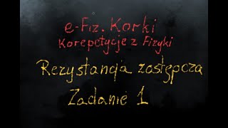 Rezystancja Zadanie 1  Elektryczność  LO3  Szkoła średnia [upl. by Ordnajela]