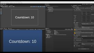 Timer in Unity Countdown Timer Tutorial  Part 1 [upl. by Little]