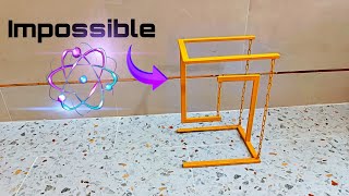 Innovative design in architecture  I made a metal floating table  DIY [upl. by Nyliram]