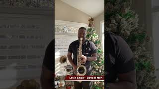 Let it Snow  Boyz 2 Men Brach Cobb Sax [upl. by Gleeson726]