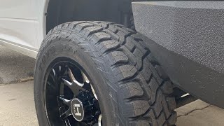 2017 Ram 2500 Hostile Rage 20x10 wheels 35x125 Toyo Open Country Deleted Cummins [upl. by Halli509]