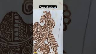 Beautiful mehndi designssimple and easy mehndi designsmehndi mehandi shortfeed shorts viral [upl. by Ahteral407]