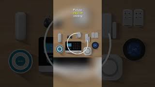 GauTone PG103 Alarm System for Home Burglar Security Alarm SmartHouse App Control explore fyp [upl. by Acimot129]