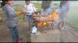 El mejor asado argentino Jaja hecho por bolivianos [upl. by Torin201]