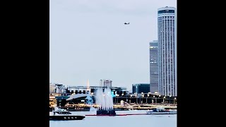 Singapore NDP 2024 CR2 Combined Rehearsal 2 on 22 June 2024 aerial displays [upl. by Borgeson]