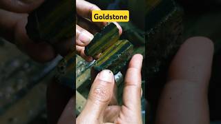 Goldstonecut green stone with gold stripes spotify music song batuakik [upl. by Mccutcheon]