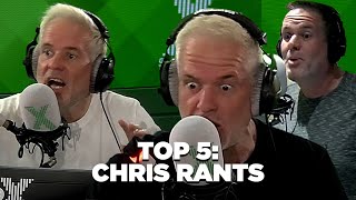 TOP 5 CHRIS RANTS  The Chris Moyles Show  Radio X [upl. by Nelleus497]