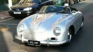 RARE Porsche 356 Speedster 1600 Fly By [upl. by Yretsym673]