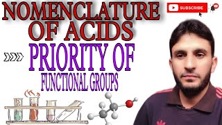 Nomenclature of Acids Priority of Functional Groups [upl. by Okoy153]