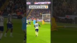 Haalands missed goal chances against Tottenham [upl. by Sokin]