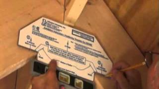 Arlington How to install Fan and Lighting fixture box centered in Cathedral ceilings FBX 900 [upl. by Gally]