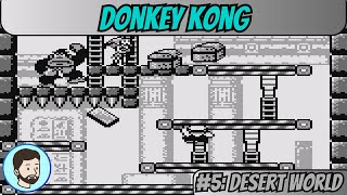 Donkey Kong Game Boy  Part 5 Desert World [upl. by Dnamron738]