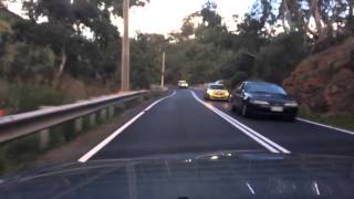 Driving in a Jaguar XJ40 36  Adelaide Hills [upl. by Loggia563]