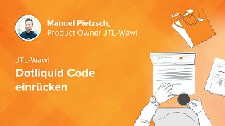 DotLiquid Code einrücken  JTLWawi Expert [upl. by Ezara687]