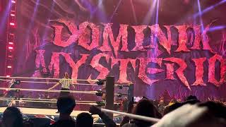 Dominik Mysterio entrance live  SmackDown 12082023 [upl. by Ivz889]