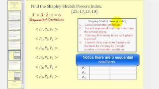 Weighted Voting The ShapleyShubik Power Index [upl. by Mildrid]