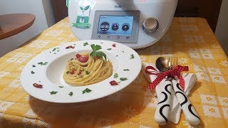 Spaghetti aglio olio e peperoncino per bimby TM6 TM5 TM31 [upl. by Thorndike]