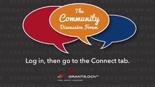 Grantsgov Community Discussion Forum Promo [upl. by Boniface609]